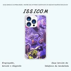 Capa de Celular One Piece Luffy Caso de telefone mulher capinha capinha iphone Pintura para iPhone XR até 17 Pro Max