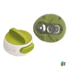 Abridor de Latas Inox Manual Compacto Moderno com Corte Seguro e Design Confortável e Ergonômico para Cozinha