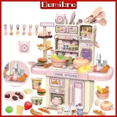 36CM Brinquedos de cozinha para crianças Efeito de pulverização de iluminação sonora