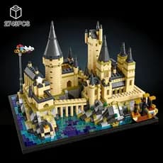 2743pcs Hogwarts Castelo Building Blocks Educacional De Brinquedos Para Crianças
