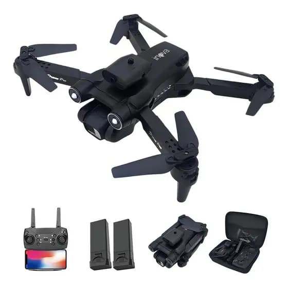 Drone 4K Dual Câmera Com GPS Controle Remoto Inova + Cartão de Memoria