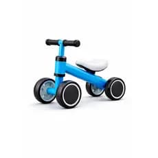 Bicicleta de Equilíbrio Infantil 4 Rodas Sem Pedal | Andador Bebê 18+ Meses | Bike Infantil