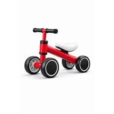 Bicicleta de Equilíbrio Infantil 4 Rodas Sem Pedal Bebê 12+ Meses Andador Infantil Antiderrapante