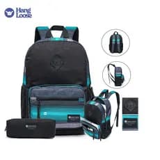 Hang Loose mochila à prova d'água  mochila feminina Casual Unissex + Estojo