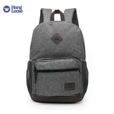 Hang Loose  2 em 1 mochila feminina Mochila Faculdade Masculino Reforçada Espaçosa