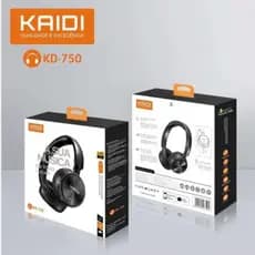 Fone Headphone Bluetooth Sem Fio Kaidi KD-750 Rádio Fm / Cartão Memória ORIGINAL confortáve