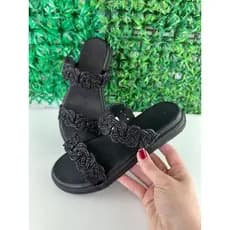 Chinelo Papete Feminino Com Glitter Lancamento