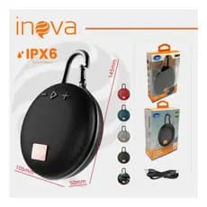 INOVA 5W Caixa de Som Bluetooth Portátil Sem Fio | Mini Caixa de Som MP3 USB à Prova d'Água IPX6 para Uso Externo