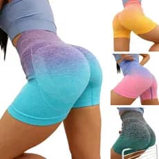 Kit 3 Shorts Academia Levanta Bumbum Modelador Short Fitness Treino Corrida Pilates Ginástica