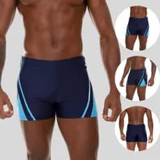 Sunga Boxer Masculina Poliamida Com Forro  Praia Piscina Natação Cordão de Regulagem Tecido Premium Verão