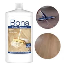 Bona Polish Remover 1L 🪵 Removedor de Cera Piso Madeira Laminado Concentrado