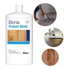 Bona Polish Fosco 1L 🪵 Restaurador Pisos de Madeira Matt Renovador Original