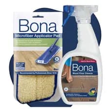 Bona Care Cleaner Spray 1L🪵 + Refil Bona Pad Limpador Piso Madeira Laminado