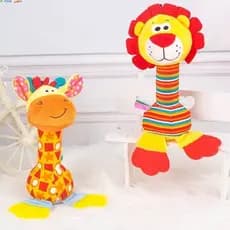 Brinquedo de Pelúcia Infantil Animal-Formato Bebê QPFW