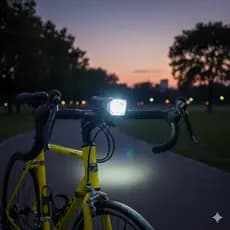 Farol Lanterna 150 Lúmens com Ciclocomputador com velocímetro Bicicleta  Bike Elleven