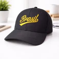 Boné Brasil Bordado – Estilo Torcedor Premium - Copa 2026