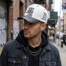 Boné Aba Curva Estilo Streetwear – Bordado 3D – Ajustável Unissex Arimi