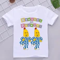 camiseta camisa blusa moda infantil e juvenil camisetas b1 b2 banana de pijamas nostalgia anos 90
