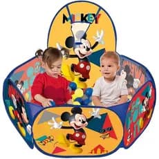 Piscina de Bolinhas Infantil Zippy Toys Mickey com 100 Bolinhas Coloridas
