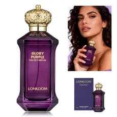 Perfume Feminino Importado Lonkoom Glory Purple 100ml Perfume Árabe Coleção Brand Perfumes