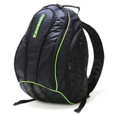 Mochila Kawasaki Com Capa Impermeável ótima Qualidade Perfeita para Motoqueiros e Motoboys