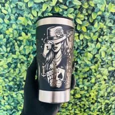 Copo Térmico Personalizado do Maria Navalha Gravação a Laser 360º