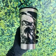 COPO TÉRMICO CORINTHIANS personalizado a laser  360º Graus 473 ML PREMIUM