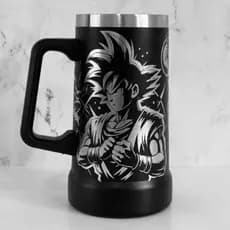 CANECA TÉRMICA Personalizada Dragon Ball Gravação 360 graus