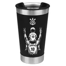 COPO térmico personalizado PAI E FILHO/ FILHA Torcedores gravação laser 473 ml para cerveja café inox