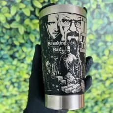 Copo Térmico Personalizado do Breaking Bad Gravação a Laser 360º
