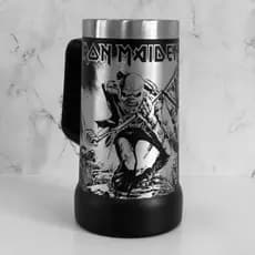 CANECA TÉRMICA Personalizada IRON MAIDEN Gravação 360° graus
