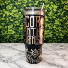 Garrafa Térmica Corinthians 1.200 ml Personalizado Gravação 360° a Laser