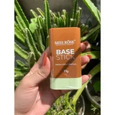 Base Stick Miss Rôse N03  |  Contorno Facial Cobertura Média a Alta 11g