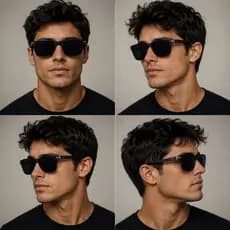 Oculos De Sol Masculino Quadrado Original Finoti Uv400 Verão