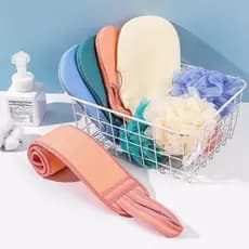Kit com 3 Esponjas para Banho Cor Aleatorias