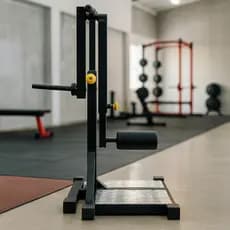 Máquina Abdutora de Glúteo Residencial Anilhada Apolete Preta Equipamento Academia em Casa exercício