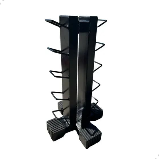 Suporte Vertical Torre 5 Pares De Halter Portátil Academia Profissional Casa Peso Treino Musculação