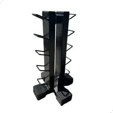 Suporte Vertical Torre 5 Pares De Halter Portátil Academia Profissional Casa Peso Treino Musculação