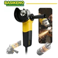 (4em1)Esmerilhadeira Angular Lixadeira Elétrica Profissional 800W 220V 127V para Corte Desbaste Oficina DIY Com Acessóri