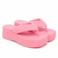 Chinelo Plataforma Feminino Estilo Casual, Conforto e Leveza para o Dia a Dia