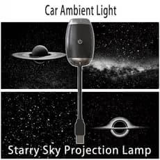 Nova Atmosfera De Projeção Carro Luz Ambiente Grande Alcance Romântica Múltiplas Cenas Distância Foco Ajustável