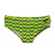 Sunga Slip Brasil Calçadão Brasileira Moda Praia Copa do Mundo