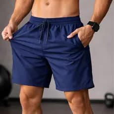 Shorts Mauricinho Tactel Bermuda Casual Dia a Dia Bolso Academia