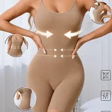 Body Cinta Modeladora Sem Costura Macaquinho Levanta Bumbum Reduz Barriga Com Abertura e Bojo