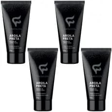 Argila Preta Máscara de Limpeza Facial e Removedora de Cravos 30g - Fashion Cosméticos