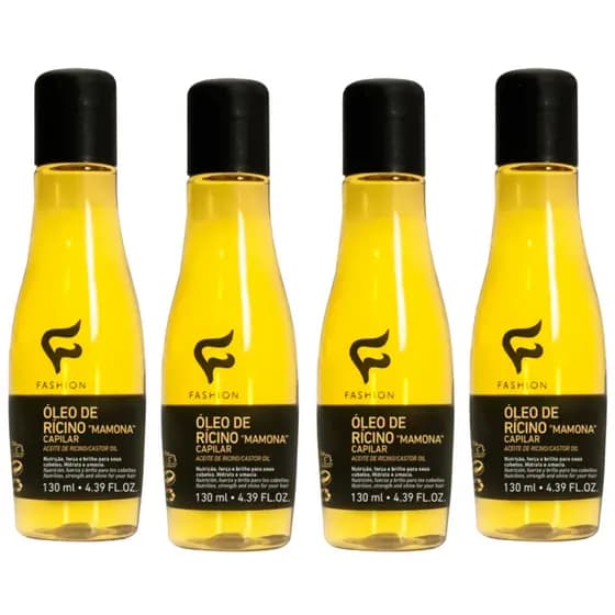 Óleo de Rícino Mamona 130ml - Fashion Cosméticos