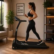 🔥🔥🔥 Esteira Ergométrica Silenciosa Casa Caminhada Corrida Automática Preta Esporte Academia Fitness
