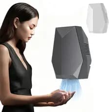 Em Stock! Secador de Mãos Automático Com Sensor 110 ou 220V Para Lavabo