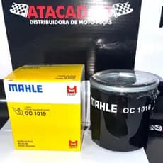 Filtro de Óleo MAHLE/METAL LEVE P/ HONDA, YAMAHA, KAWASAKI e TRIUMPH - OC 1019
