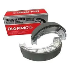 Patins/Lona de Freio BIZ 125/C100 BROS 125 SHINERAY 50/125 POP 100/110 (DFH-00123)